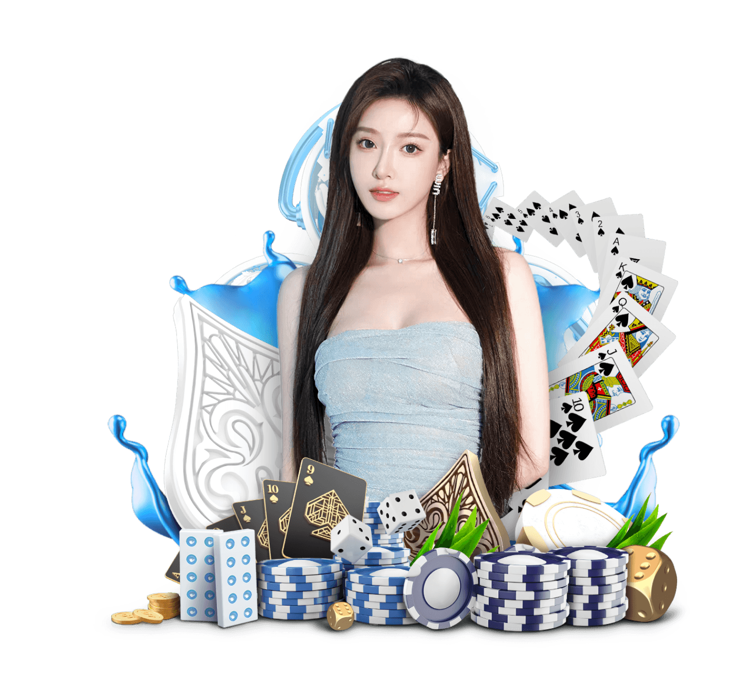 Mobile phone showing Slots interface on mikitoto with DANA and OVO payment options
